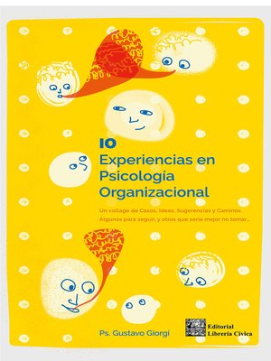 cover image of 10 experiencias en Psicología Organizacional